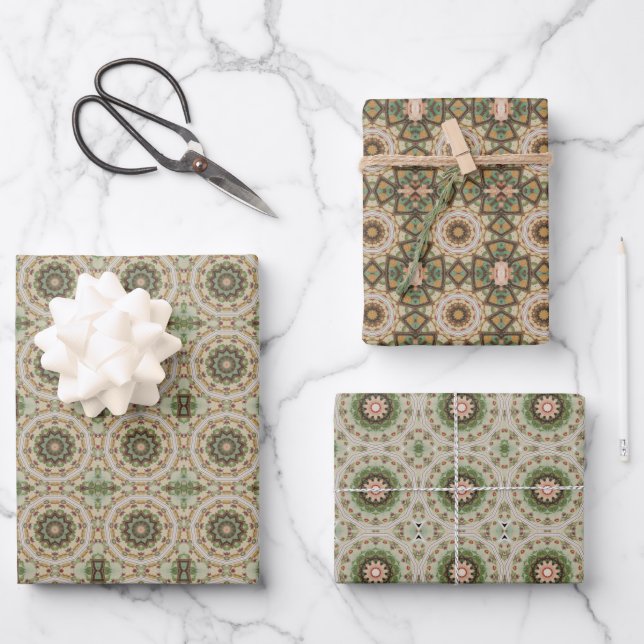 Brown Green Paper pack 20 (Front)