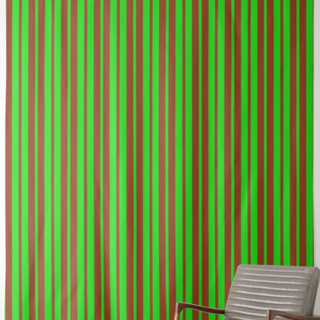 Brown Green Stylish Stripes Pattern Design  Fabric (Creator Uploaded)