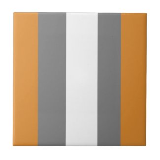 Brown, grey and white stripes
