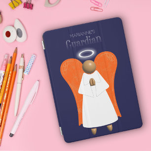 Brown Guardian Angel iPad Mini Cover