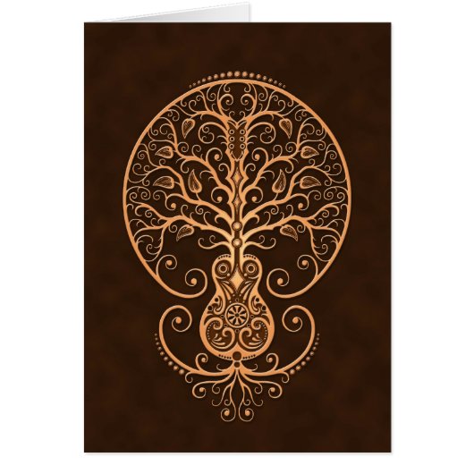 Brown Guitar Tree of Life (Front)