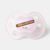 Brown Havana Cigar Pacifier (Front)