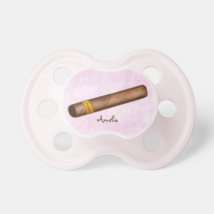 pacifier with cigar