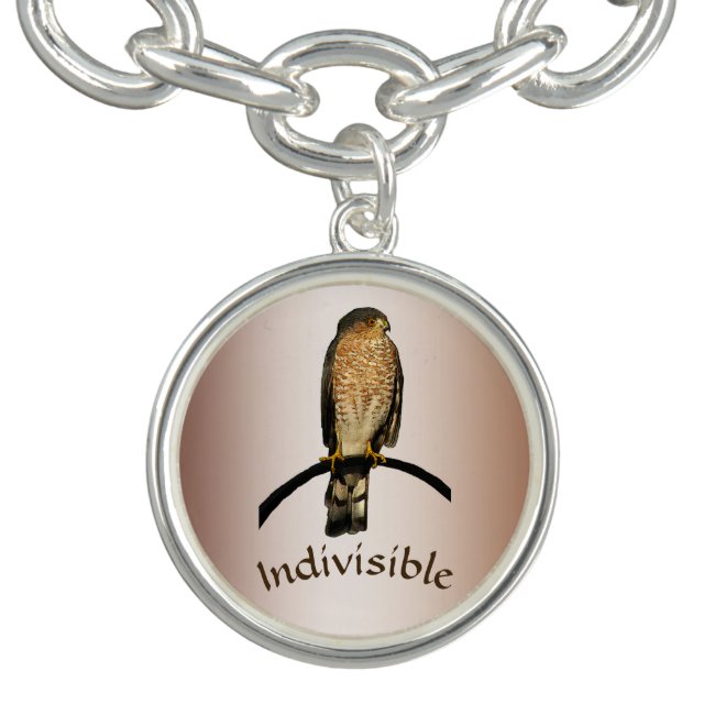 Brown Hawk Indivisible Charm Bracelet