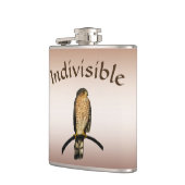 Brown Hawk Indivisible Flask (Left)
