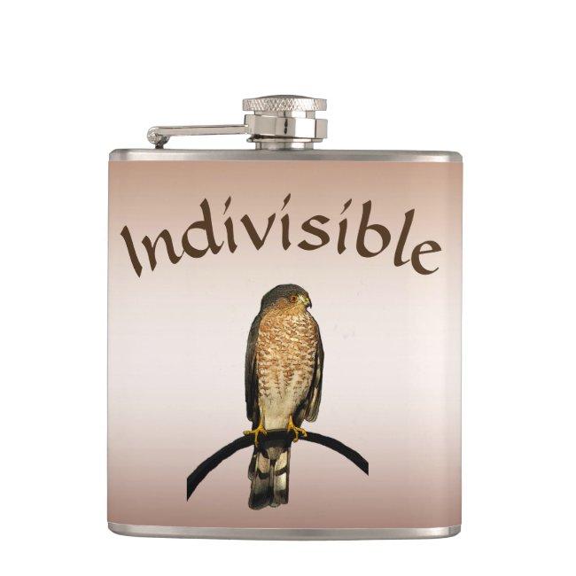 Brown Hawk Indivisible Flask