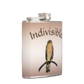Brown Hawk Indivisible Flask (Right)