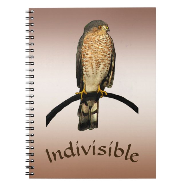 Brown Hawk Indivisible Notebook