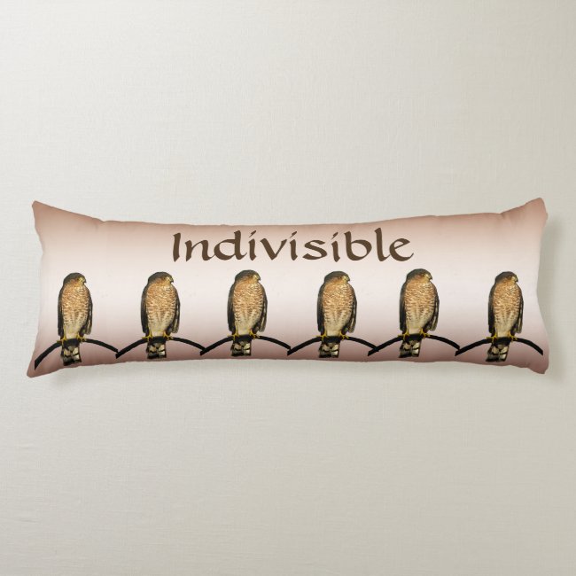 Brown Hawks Indivisible Body Pillow