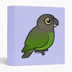 Birdorable Brown-headed Parrot Avery Signature Binder 8.5x11