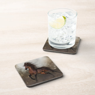 Brown Horse Cork Coaster