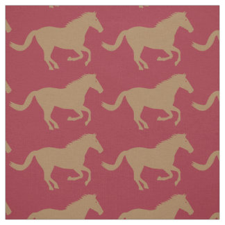 Brown Horse Fabric
