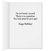 Brown Horse Portrait Cards (Inside (Right))
