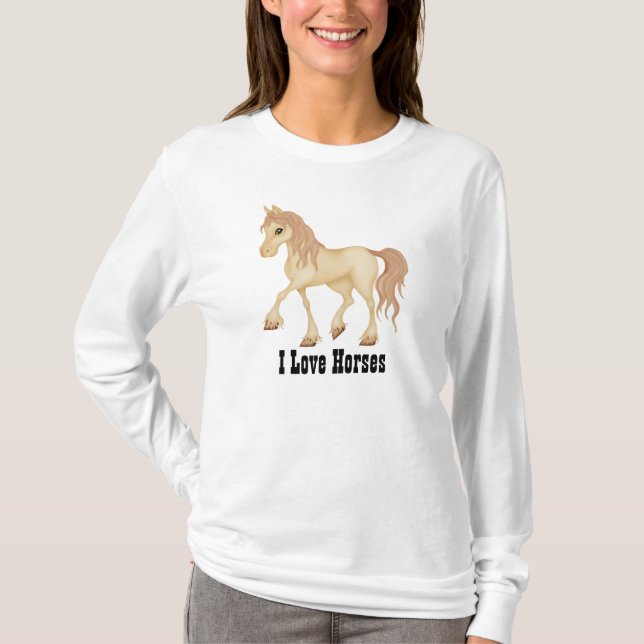 Brown Horse T-Shirt (Front)