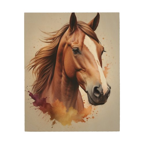 Brown horse _Wall art