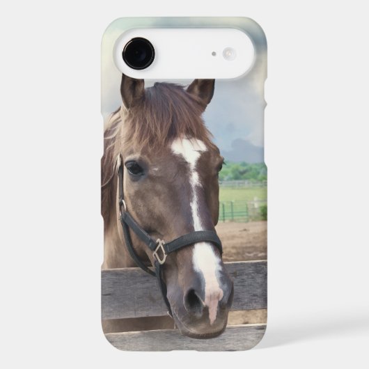 Brown Horse with Bridle Customizable iPod Touch 5G Case (Back)
