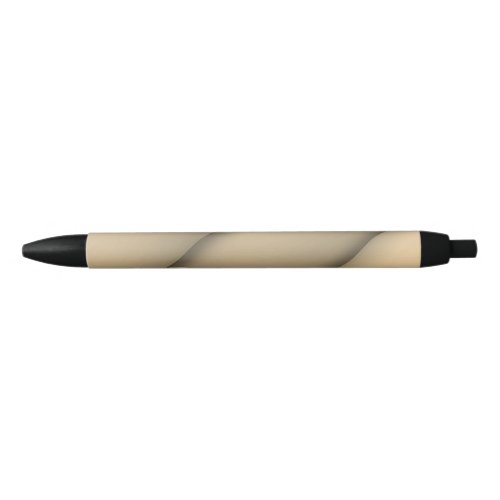Brown Hues Modern Art  Black Ink Pen