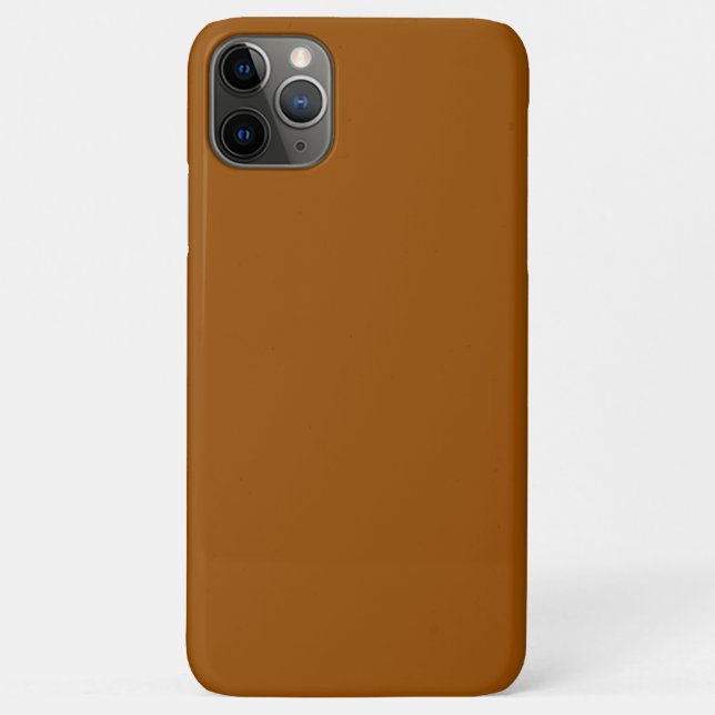 Brown iPhone 11 Pro Max Case (Back)