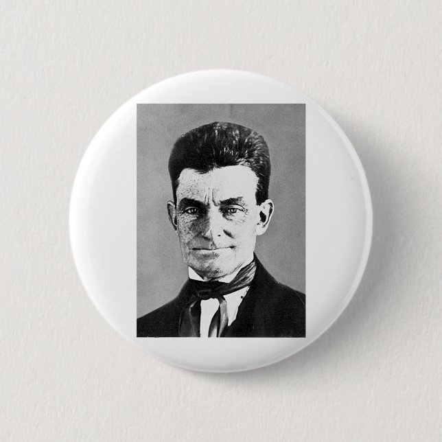 Brown - John / Abolitionist Northern Martyr Button (Front)
