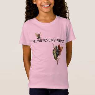Brown Kids Love Fantasy T-Shirt
