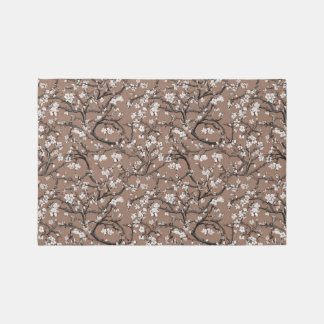 Brown,Klimt,Almond tree, Art,Painting,Gustav Klimt Rug
