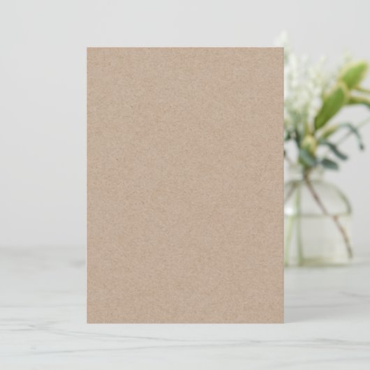 Brown Kraft Paper Background Printed (Standing Front)