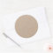 Brown Kraft Paper Background Printed