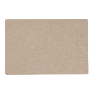 Brown Kraft Paper Background Printed Placemat