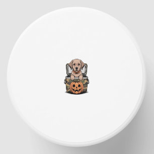 Brown Lab Dog Halloween Spooky Mini Candle Favors
