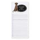 Brown Labrador Retriever Shopping List