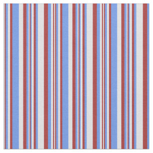 Brown, Lavender, and Cornflower Blue Colored Fabric