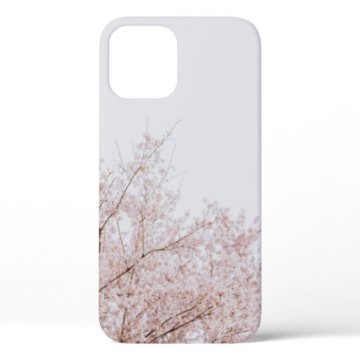 BROWN LEAFLESS TREE UNDER WHITE SKY iPhone 12 CASE