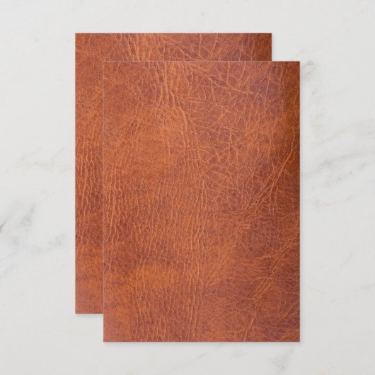 Brown leather (Front/Back)