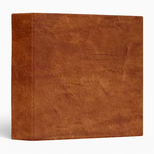 Brown Leather Avery Binder