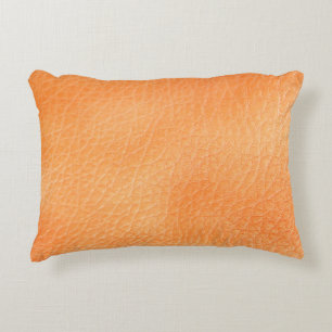  Brown leather background. abstract, accessories,  Accent Pillow