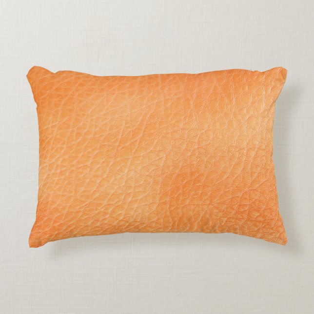  Brown leather background. abstract, accessories,  Accent Pillow (Front)