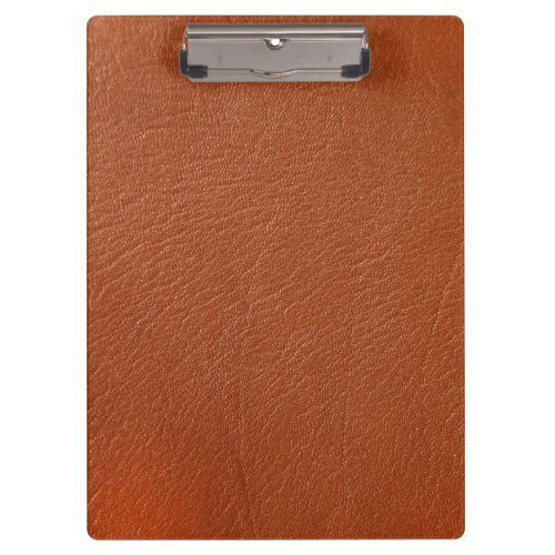 Brown Leather Clipboard