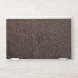 brown leather HP EliteBook X360 1030 G3/G4 Laptop Skin