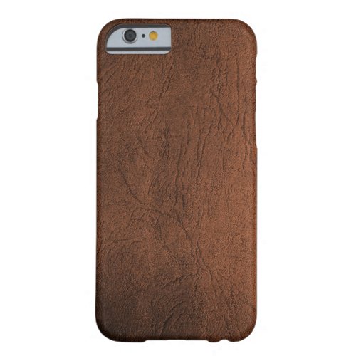 Brown Leather_Like iPhone 6 case