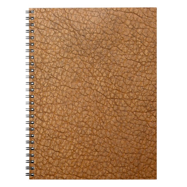 Brown leather  notebook (Front)