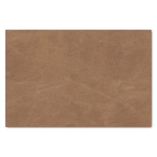 Brown Leather Texture Decoupage Tissue Paper