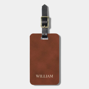 Leather Luggage & Bag Tags | Zazzle