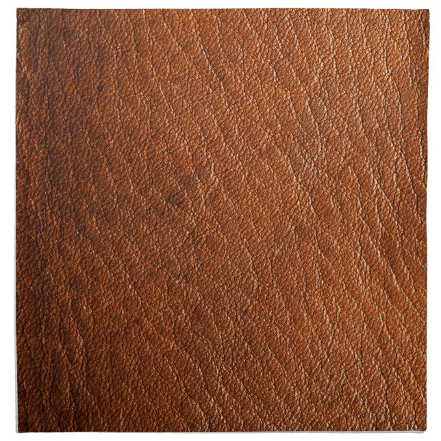 Brown Leather Texture Napkins (Front)
