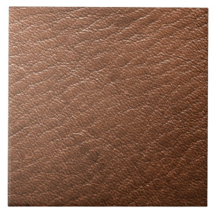 Brown leather texture tile