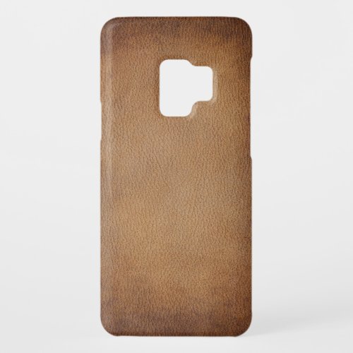 Brown Leather Texture Vintage Background Closeup Case_Mate Samsung Galaxy S9 Case