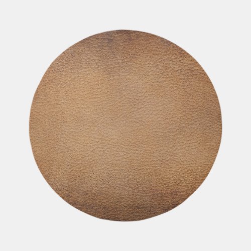 Brown Leather Texture Vintage Background Closeup Rug
