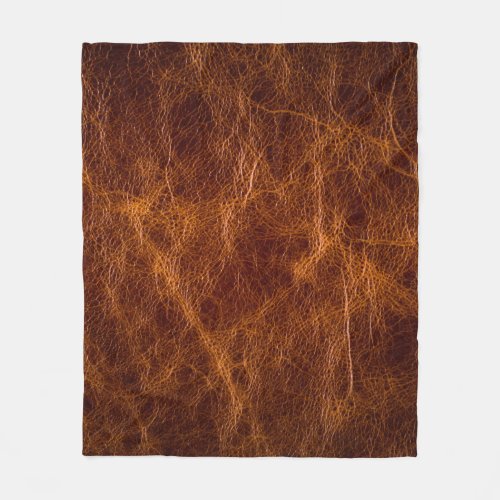 Brown leather textureleathertexturebackgroundar fleece blanket