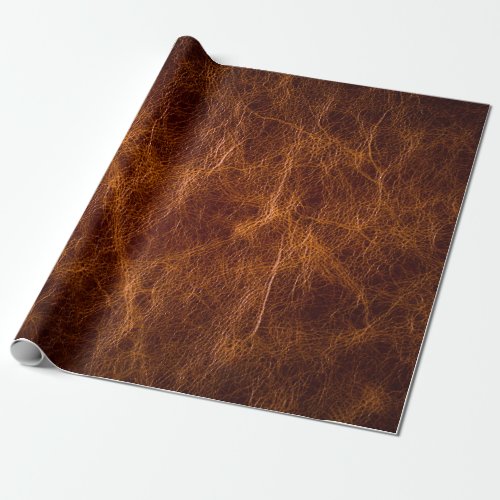 Brown leather textureleathertexturebackgroundar wrapping paper