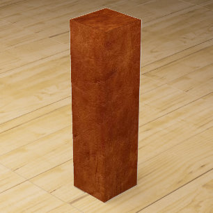 Brown Leather Wine Box