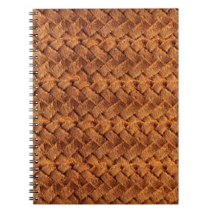 Brown leather woven backgroundleather,brown,backgr notebook